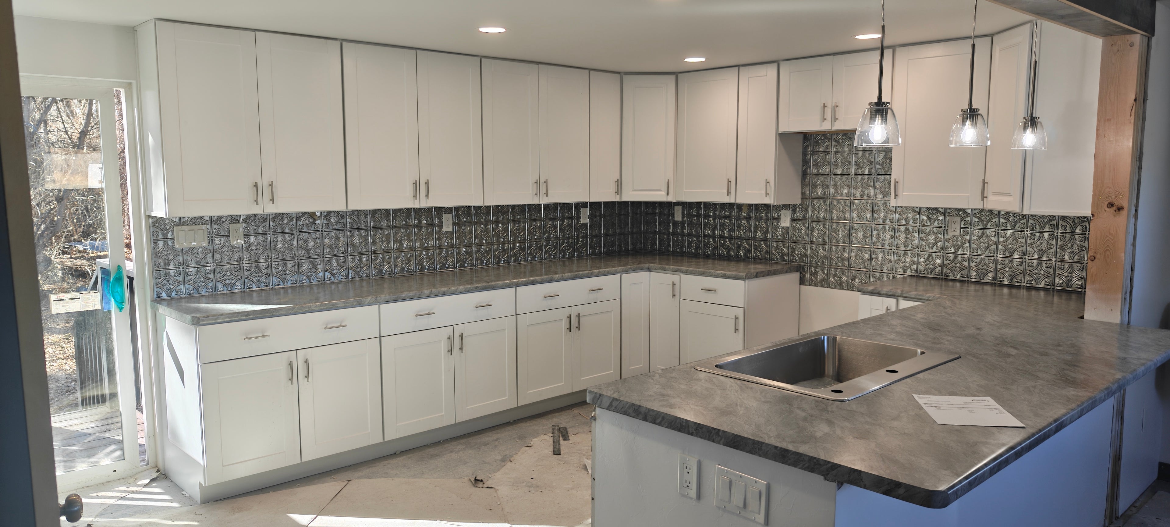 Brazilian Grey 5026K-07  Laminate Island/Bar Countertop